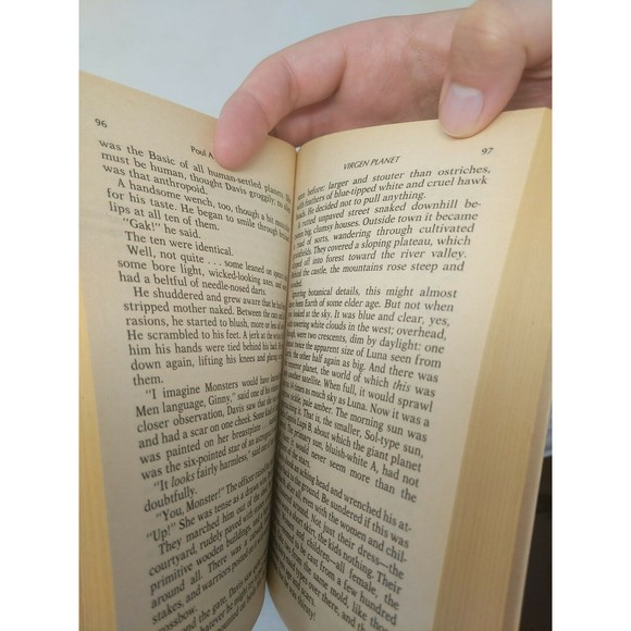 Poul Anderson Starship Psychotechnic League Tor Sci-Fi‎ 1st Print First Edition - Picture 9 of 9